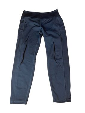 Spyder Active Sport Black High-Rise Leggings with Side Pockets - XL